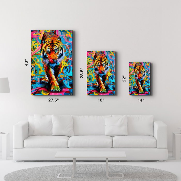 Wallity Pintura Decorativa de Vidrio Templado CAM-1095, Impresión UV, 46 x 72 cm